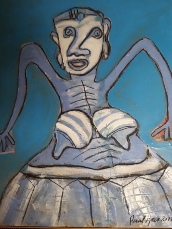 Balibilleder nr. 2. 50x60 cm.