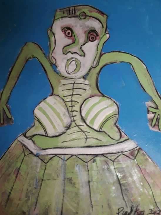 Balibilleder nr. 3. 50x60 cm.