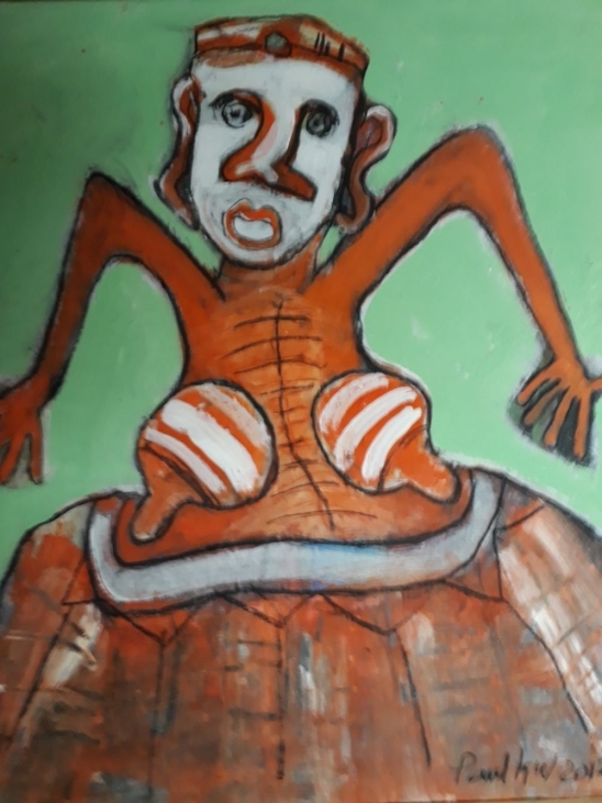 Balibilleder nr. 4. 50x60 cm.