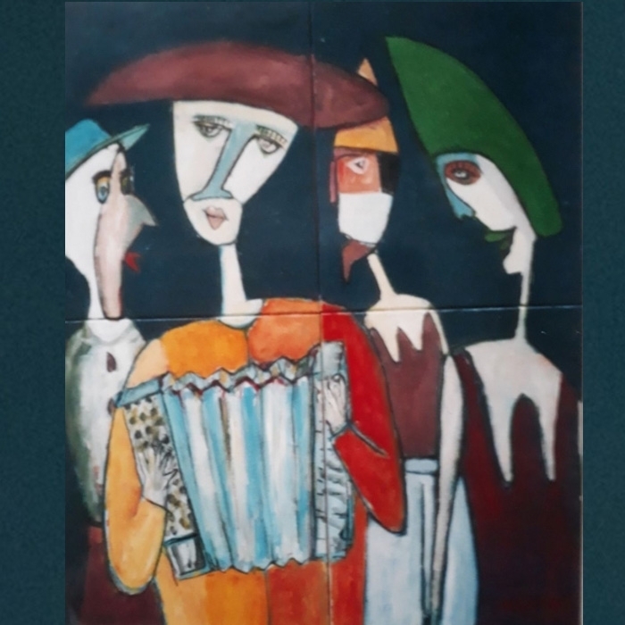 Blandet nr 1. 100x120 cm. priv.