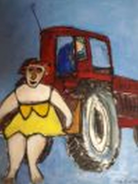Blandet nr. 4. 60x80 cm