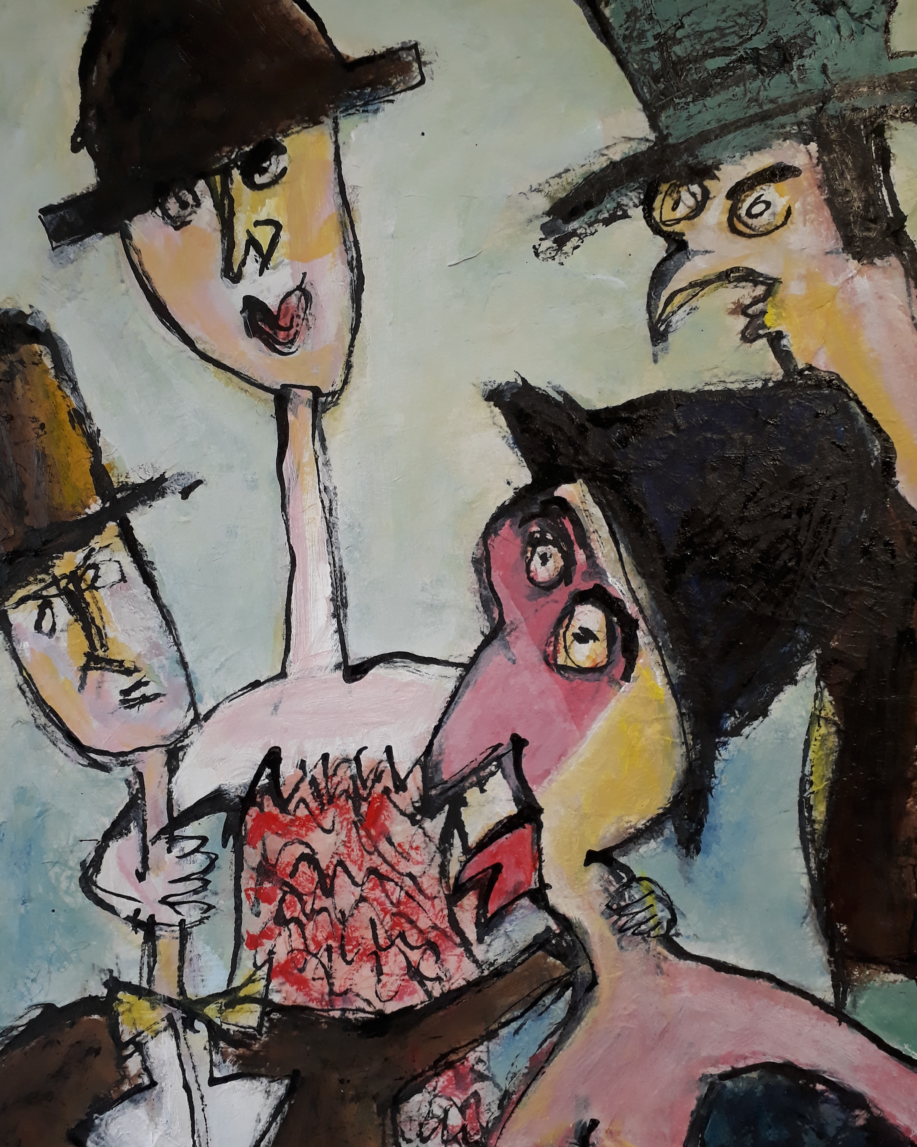 Fabuleringer-5-40x40cm