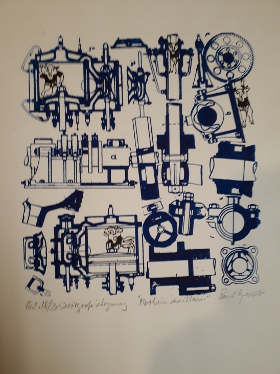 Seriegrafi nr. 2. 30x42 cm
